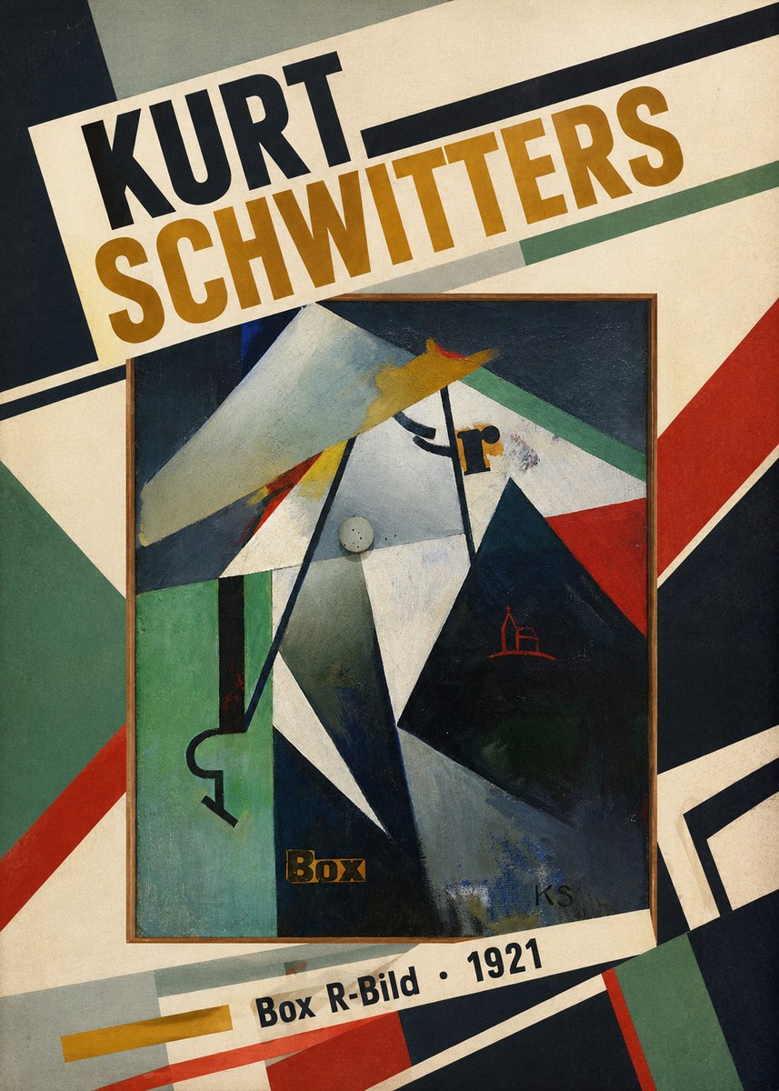 Kurt Schwitters Box R-bild No2 - Poster