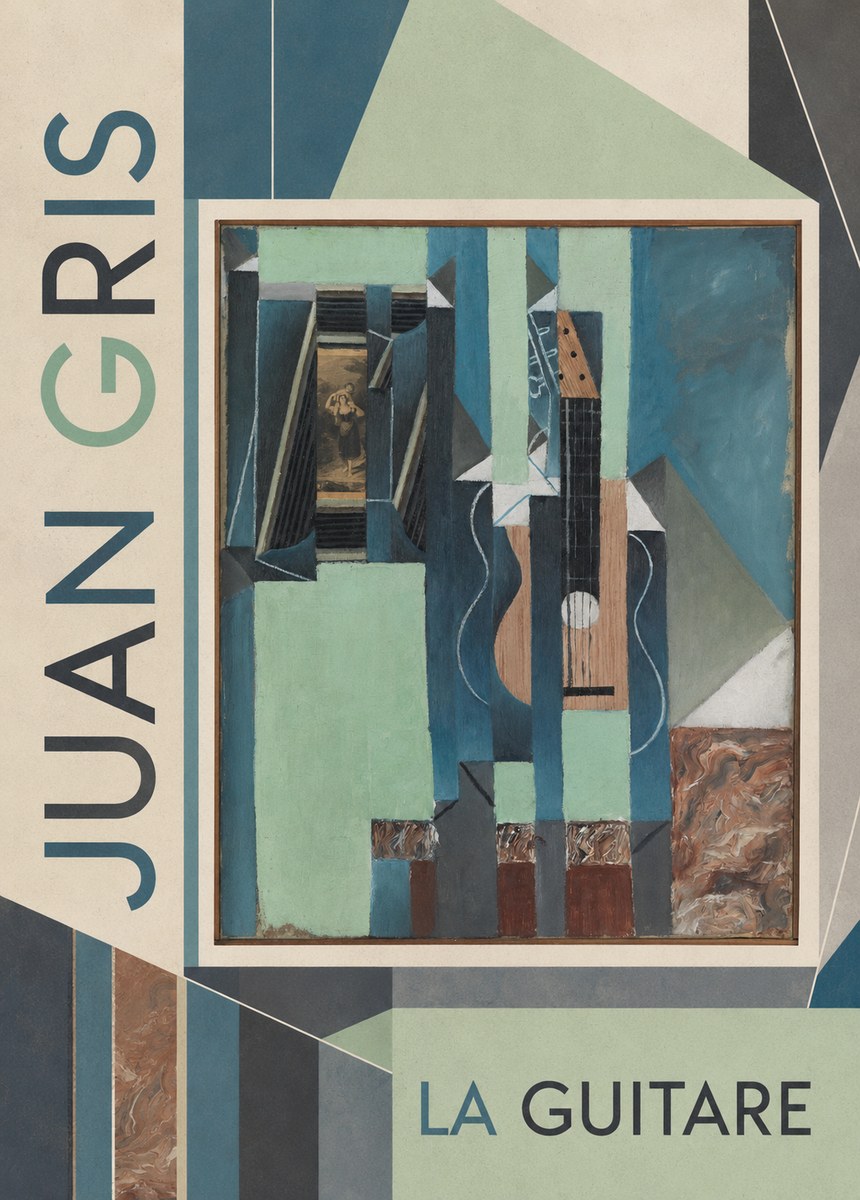 Juan Gris La Guitare No2 - Poster