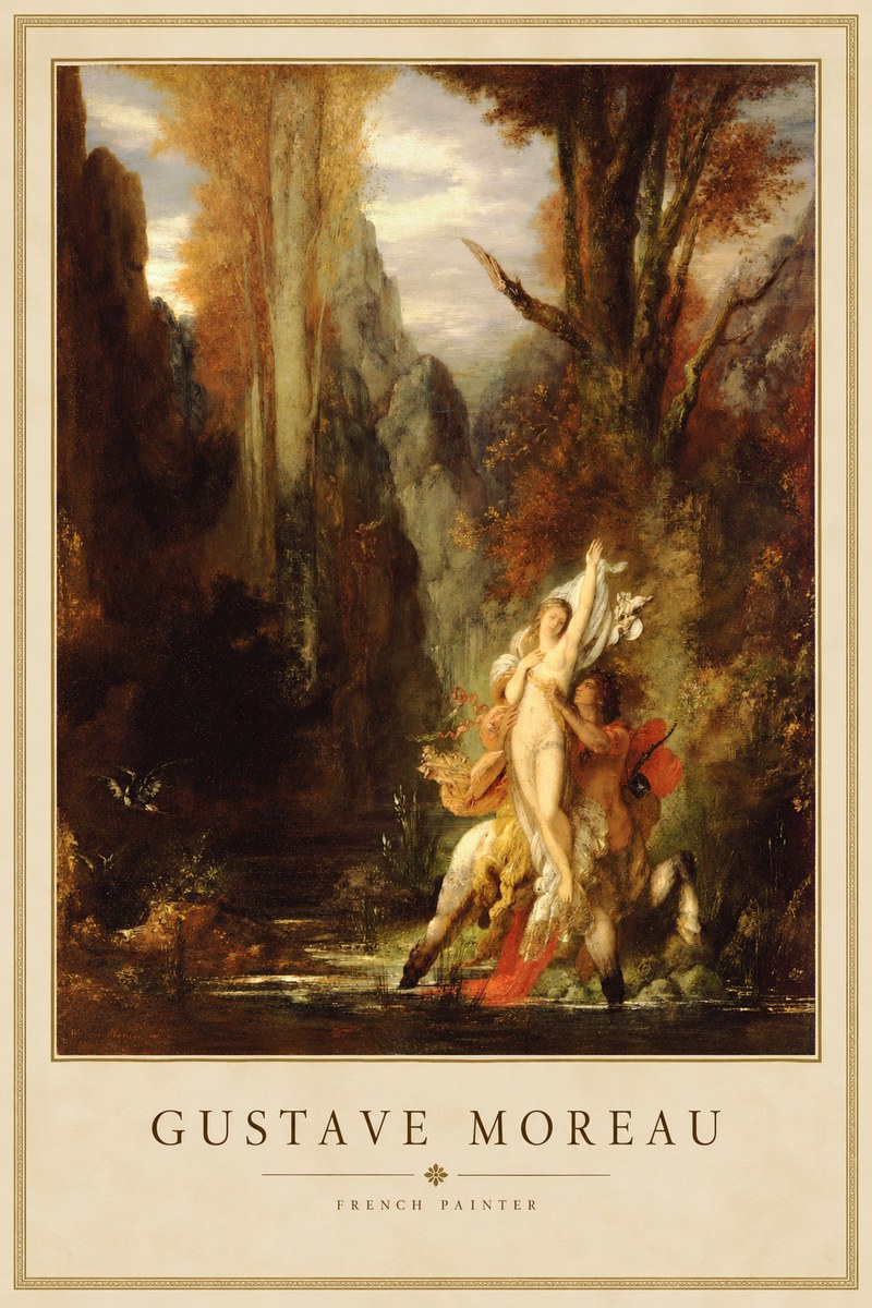 Gustave Moreau Jupiter and Semele I No2 - Poster