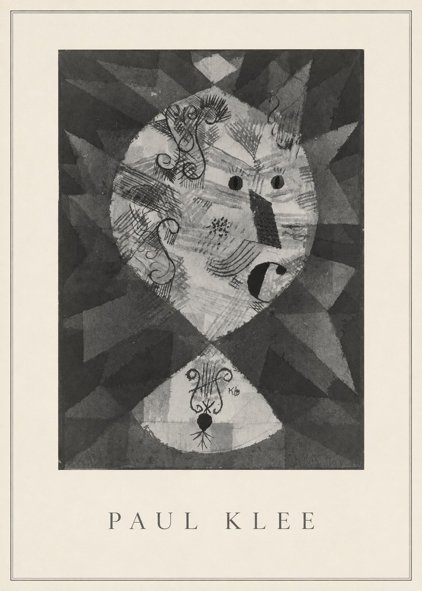 Paul Klee Der O Vom Hohen C No4 - Poster