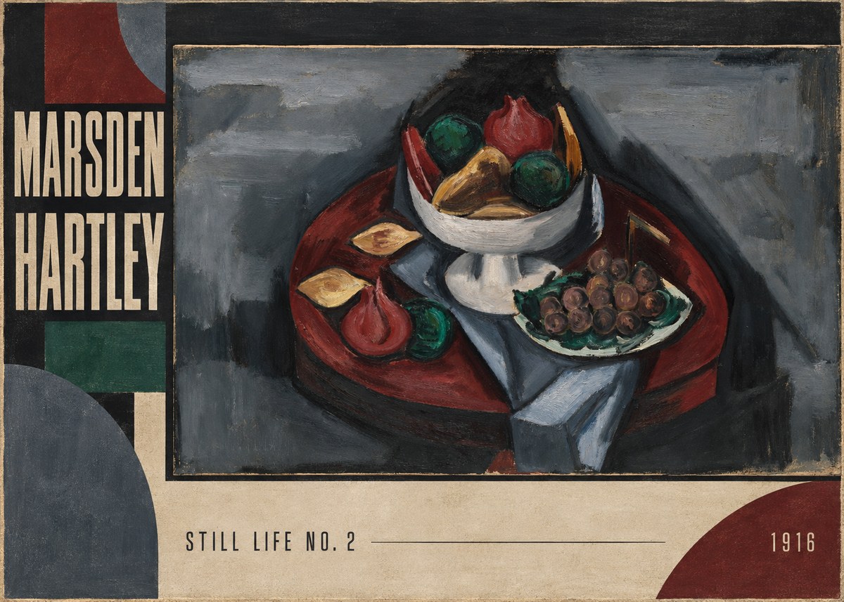 Marsden Hartley Still Life No. 2 No2 - Poster
