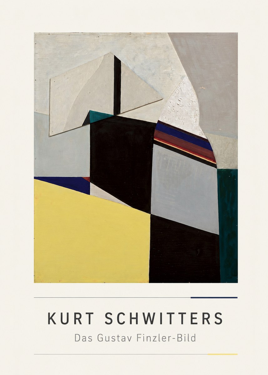Kurt Schwitters Das Gustav Finzler-bild No3 - Poster