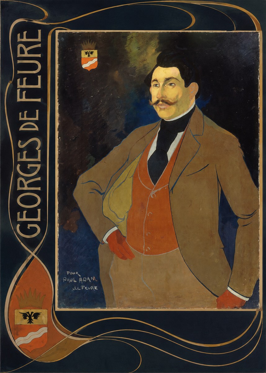 Georges de Feure Portrait De Paul Adam No5 - Poster
