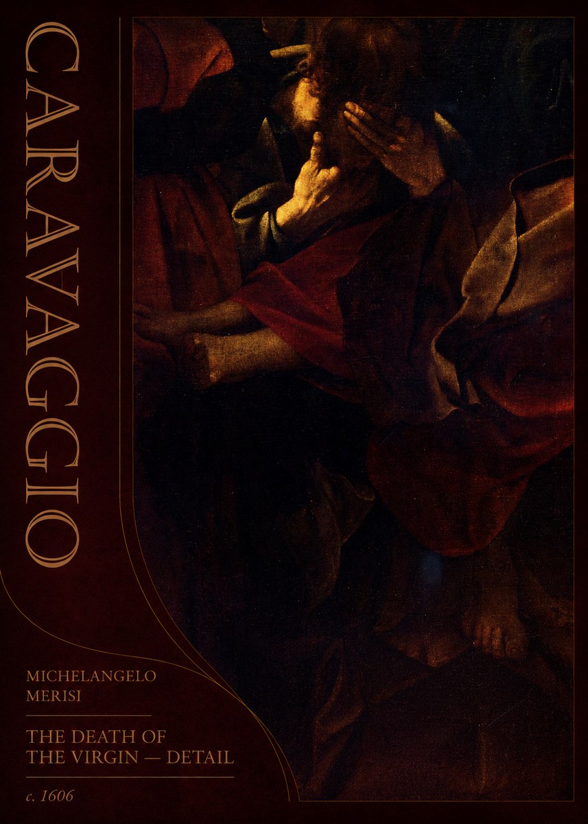 Michelangelo Merisi da Caravaggio The Death of the Virgin – Detail No2 - Poster