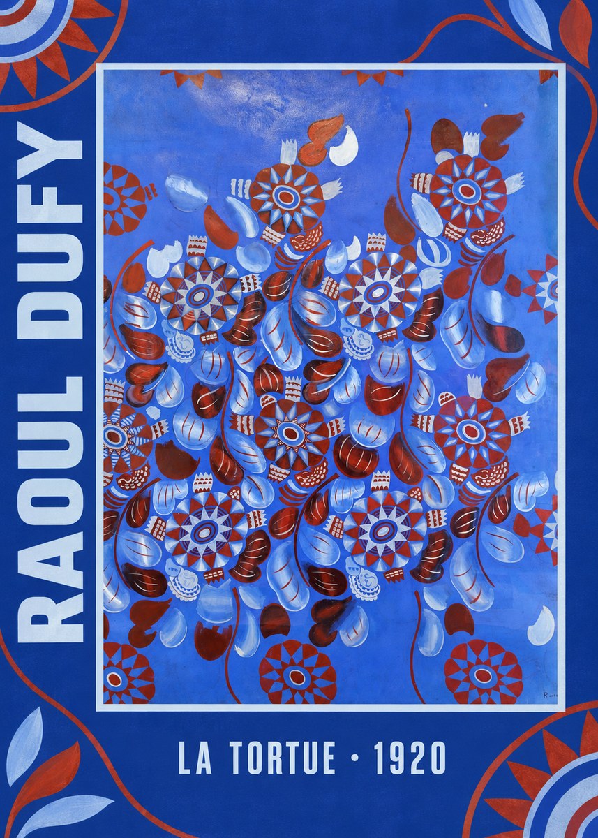 Raoul Dufy La Tortue No5 - Poster