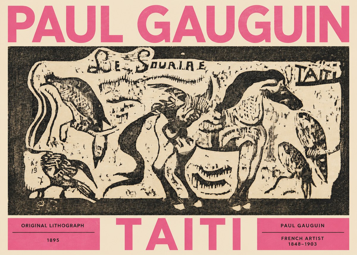 Paul Gauguin Taiti No3 - Poster