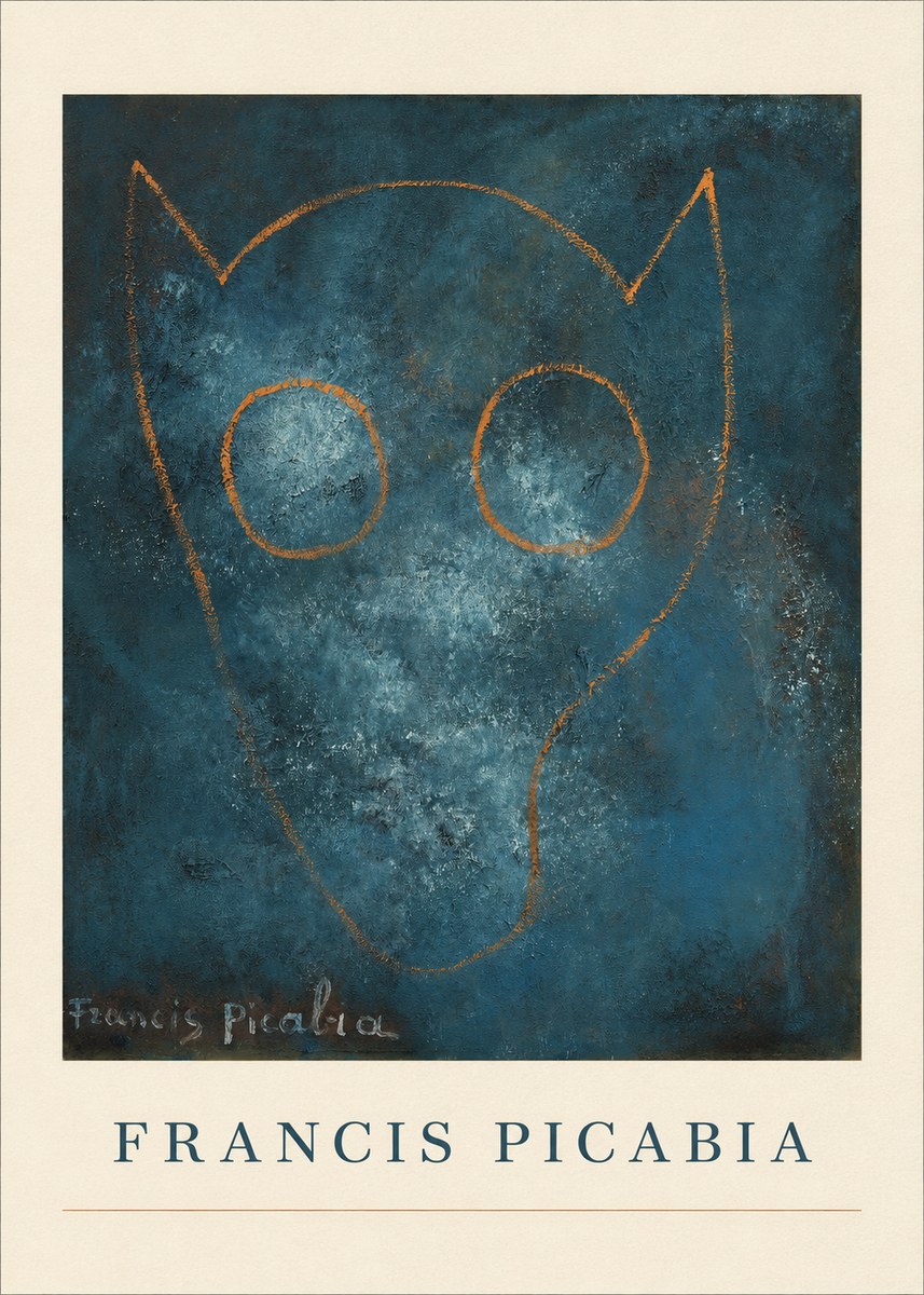 Francis Picabia Abstract Head No5 - Poster