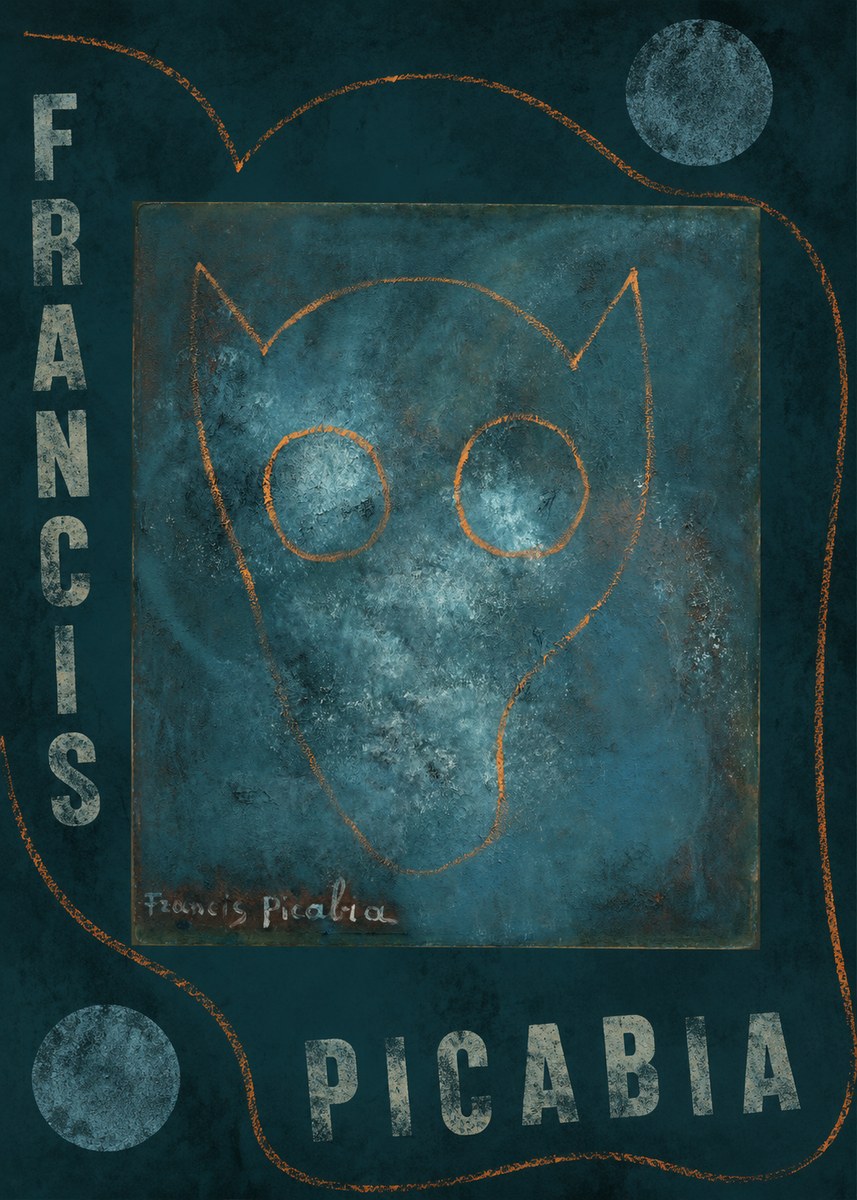 Francis Picabia Abstract Head No6 - Poster