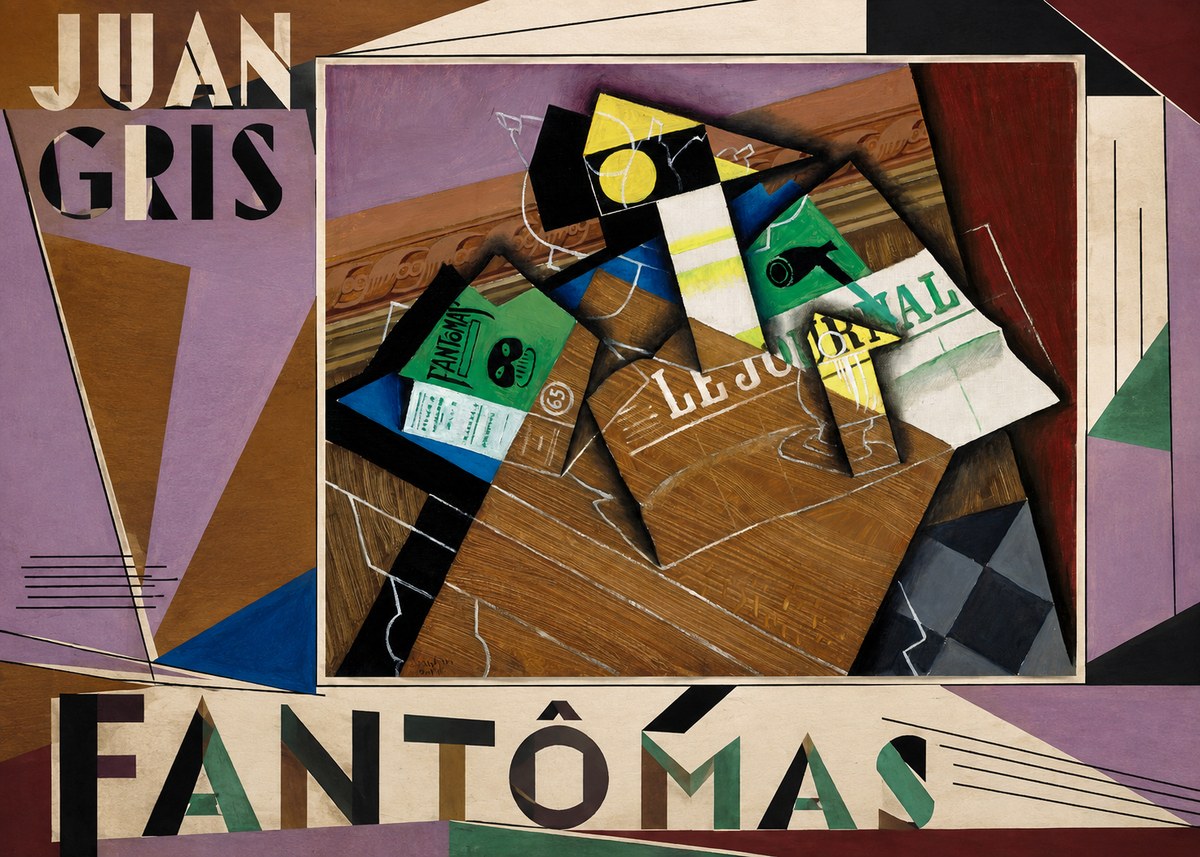 Juan Gris Fantômas I No2 - Poster