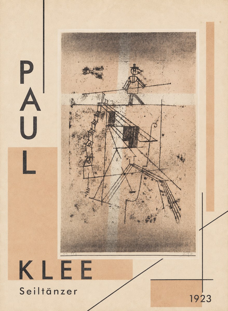 Paul Klee Seiltänzer II No2 - Poster