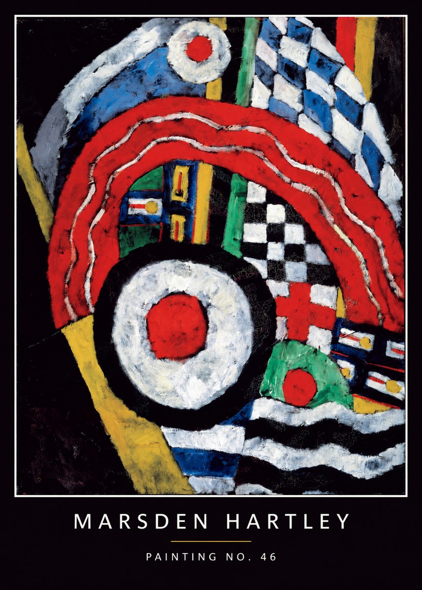 Marsden Hartley Painting No. 46 No6 - Poster