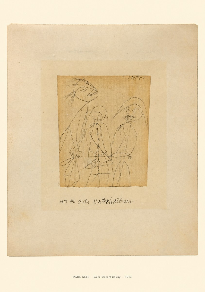 Paul Klee Gute Unterhaltung No6 - Poster