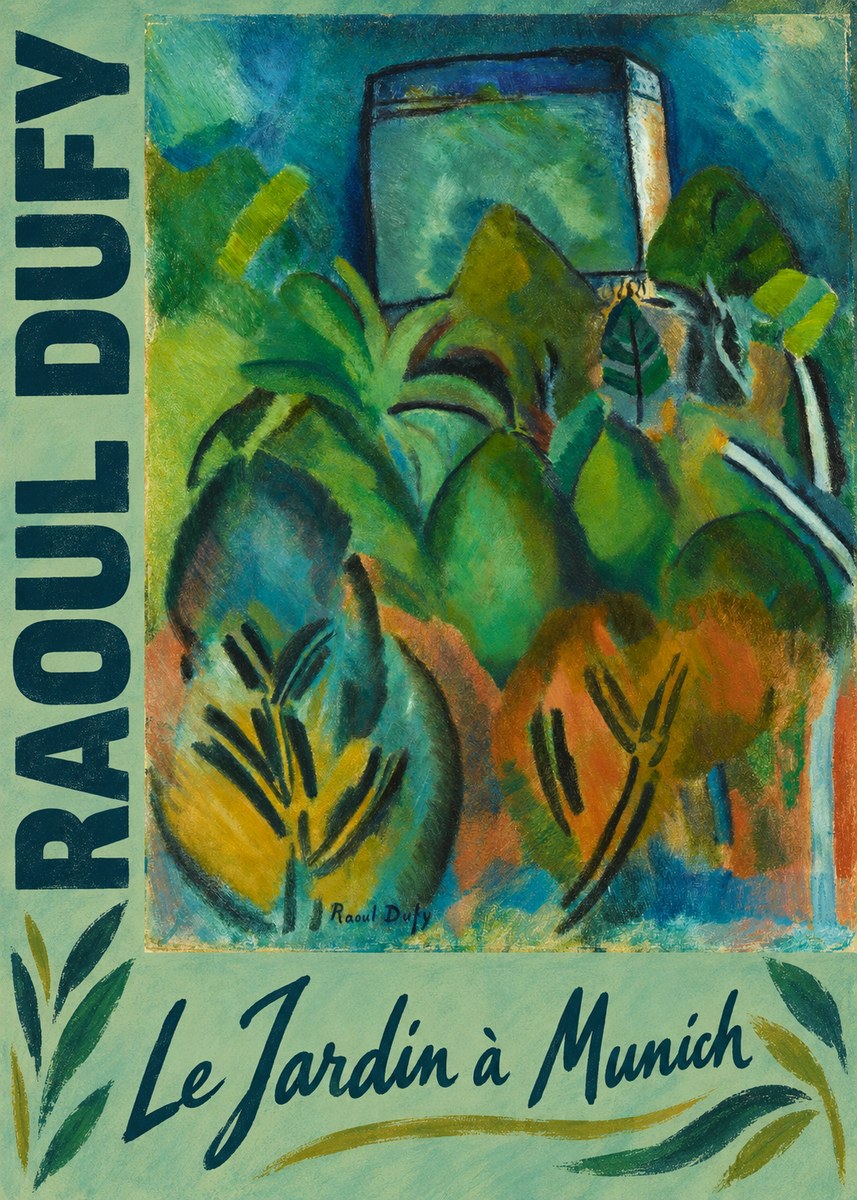Raoul Dufy Le Jardin À Munich No2 - Poster