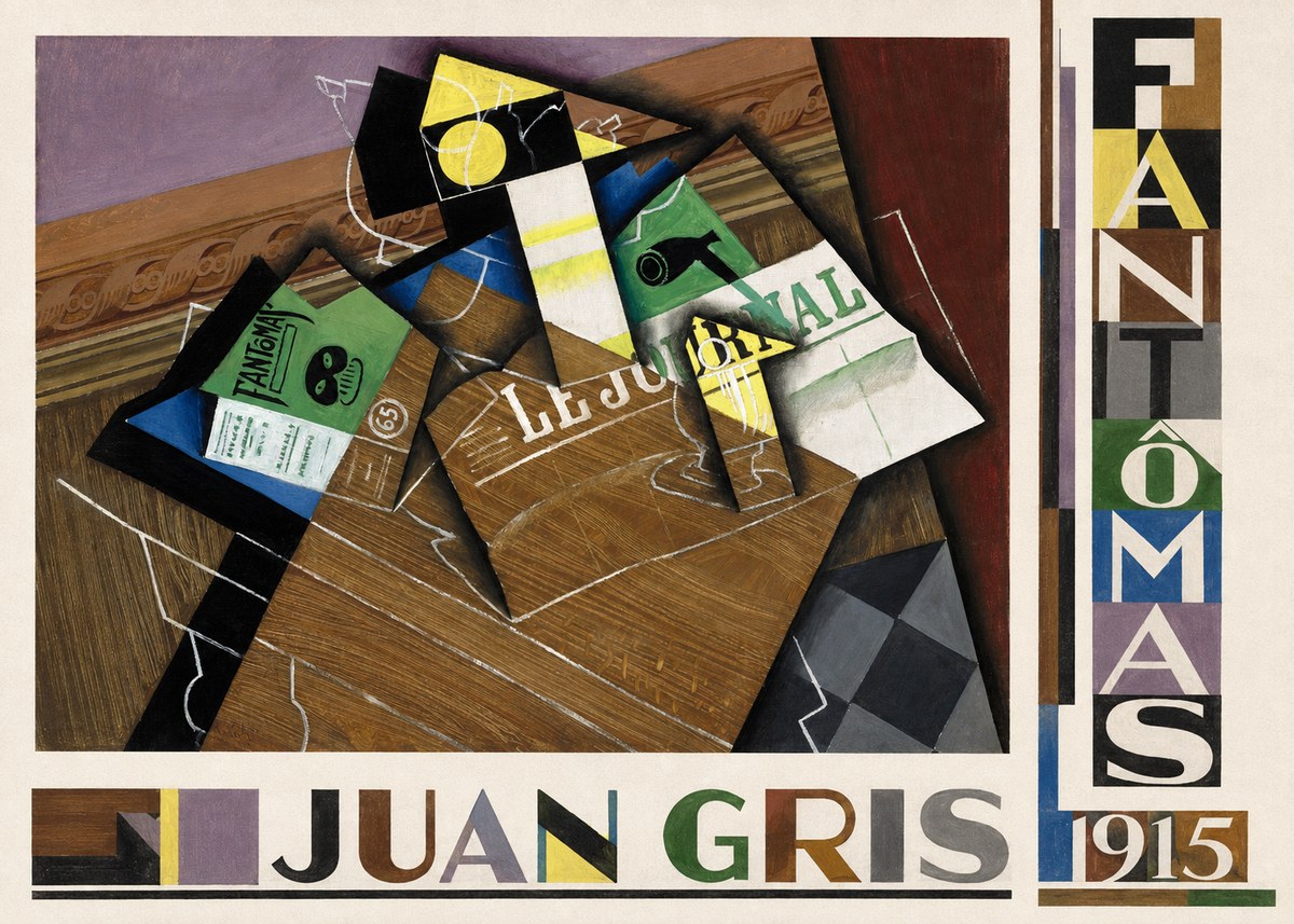 Juan Gris Fantômas II No3 - Poster