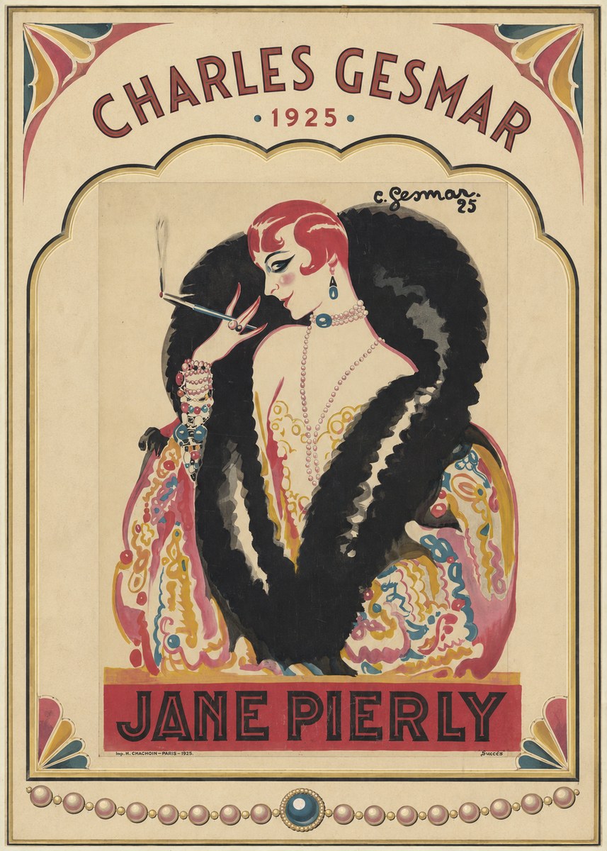 Charles Gesmar Jane Pierly No4 - Poster