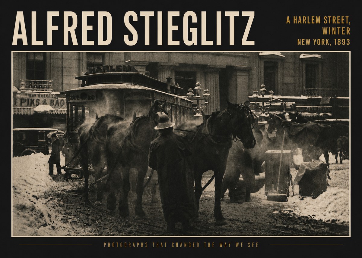 Alfred Stieglitz New York - Winter No5 - Poster