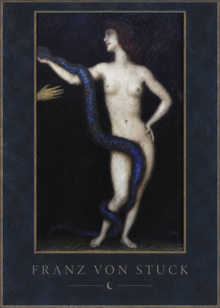 Franz von Stuck Sin No1 - Poster