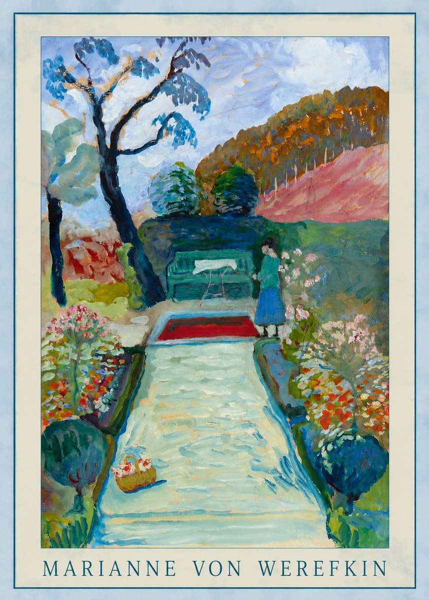 Marianne von Werefkin Summer Garden No1 - Poster