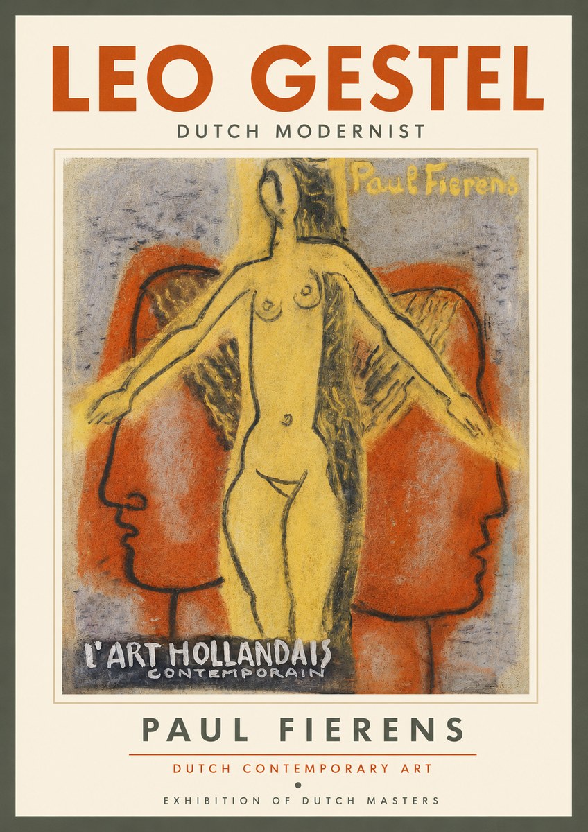 Leo Gestel L'art Hollandais Contemporain I No3 - Poster