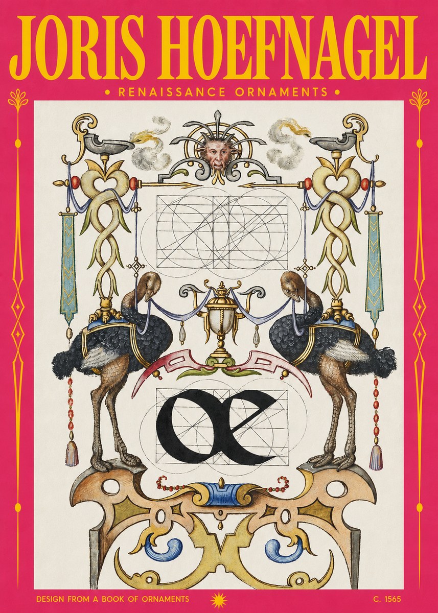 Joris Hoefnagel Ornamental Study I No4 - Poster