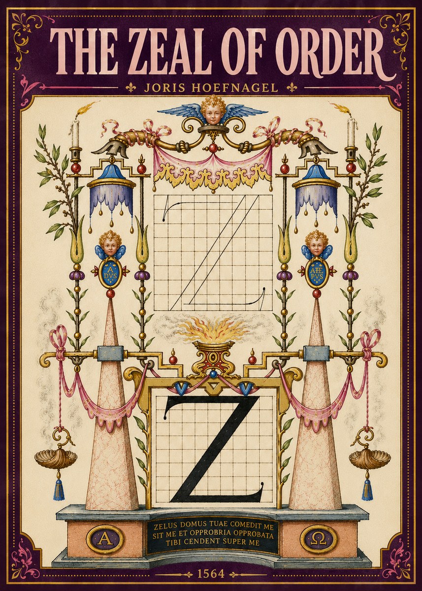 Joris Hoefnagel The Z Table No6 - Poster