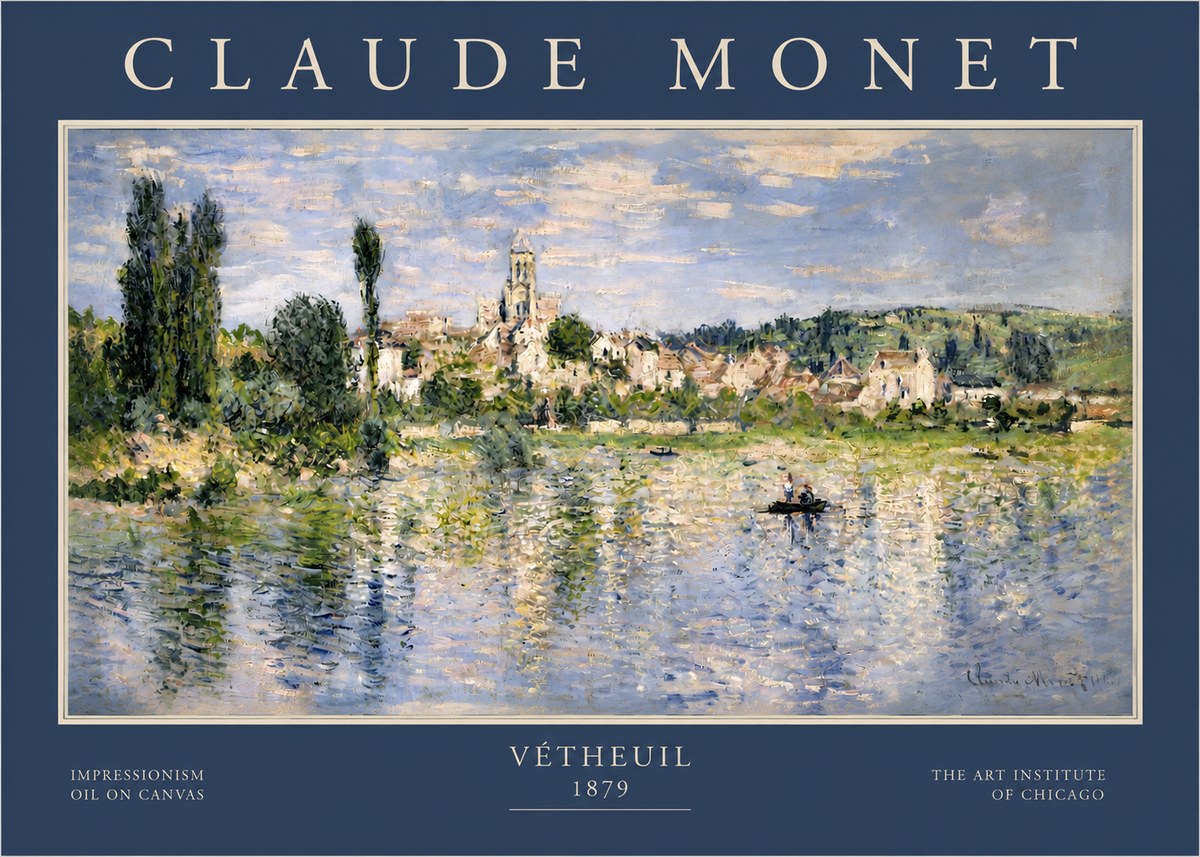 Monet Vétheuil No2 - Poster