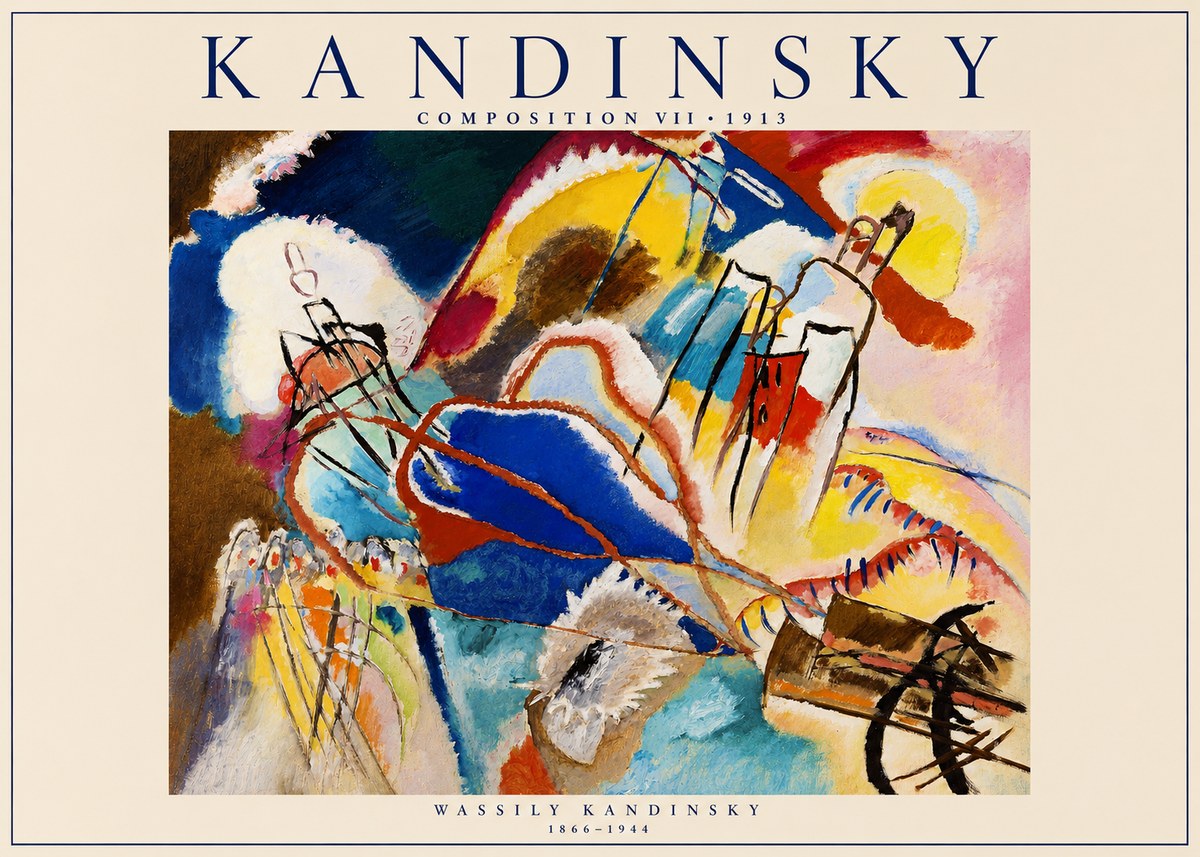 Kandinsky Composition Vii I No2 - Poster