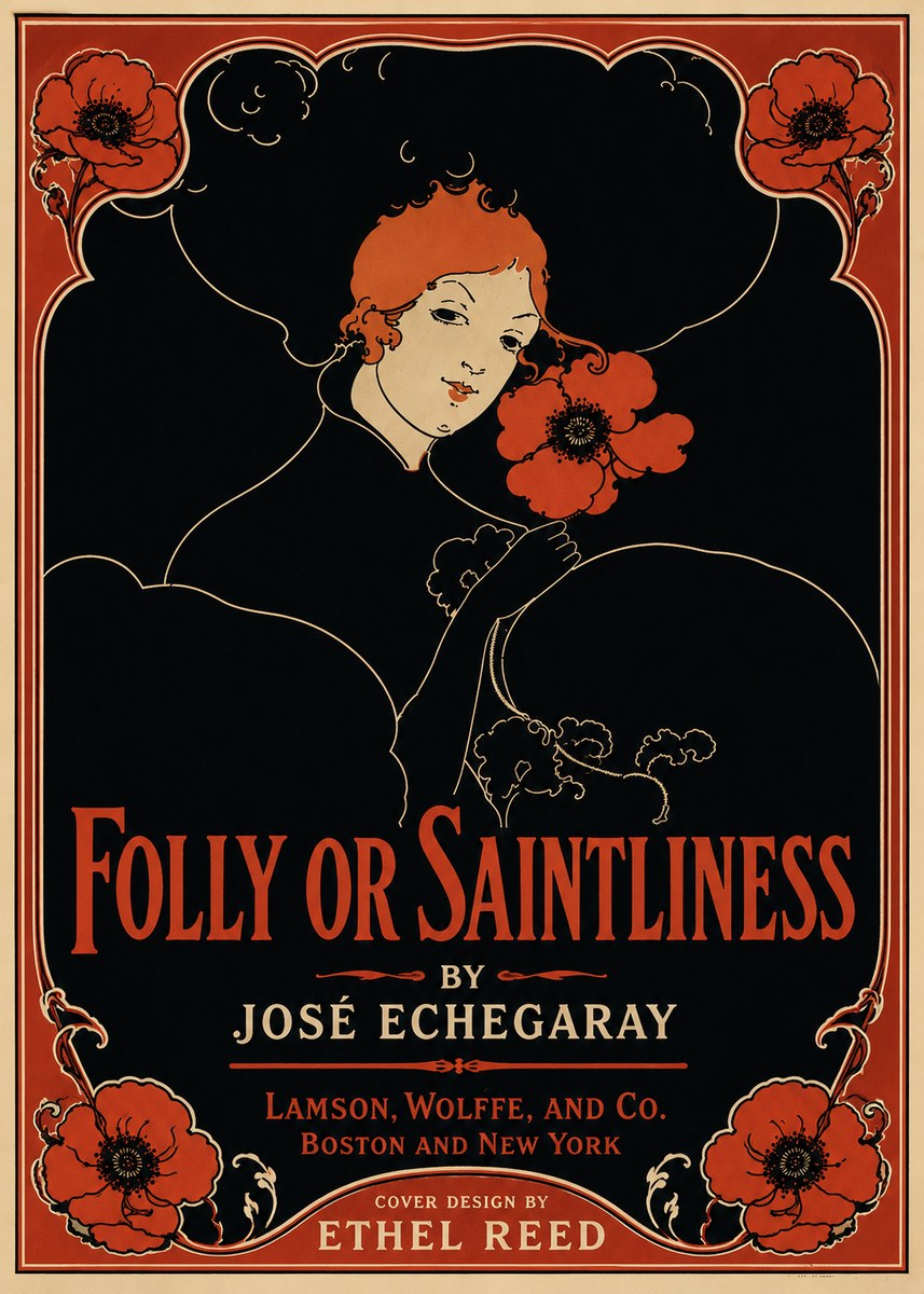 Ethel Reed Folly or Saintliness No6 - Poster