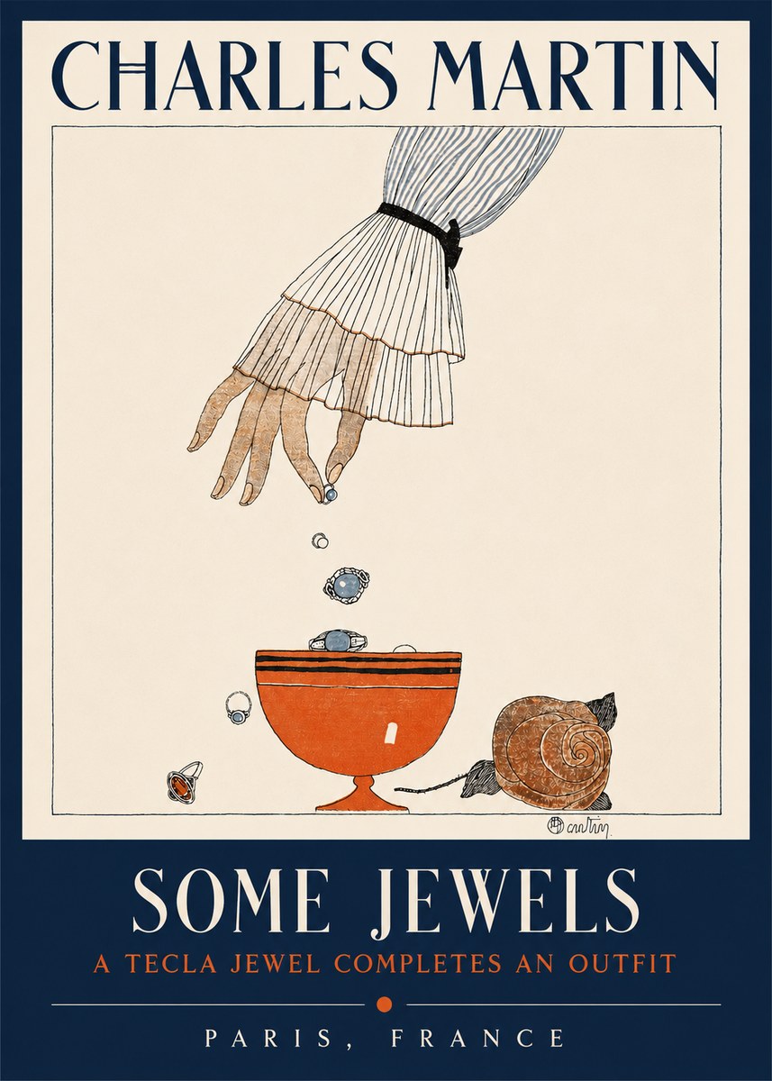 Charles Martin Some Jewels No3 - Poster