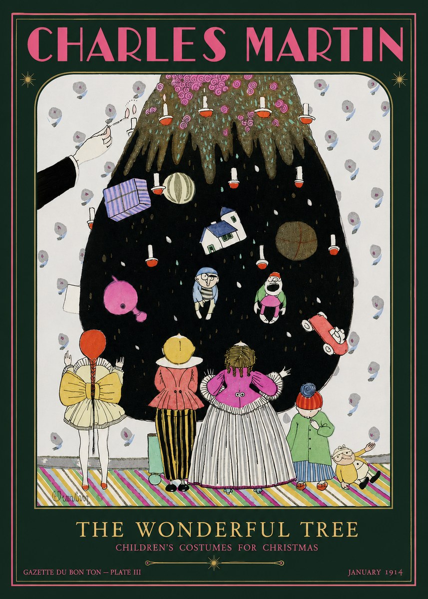 Charles Martin The Wonderful Tree No2 - Poster