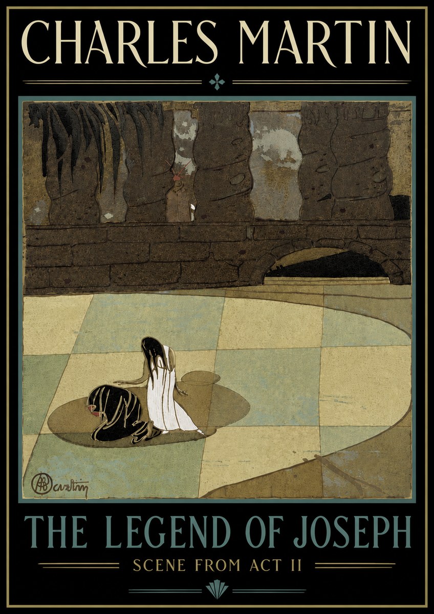 Charles Martin The Legend of Joseph - Scene from Act Ii No3 - Poster