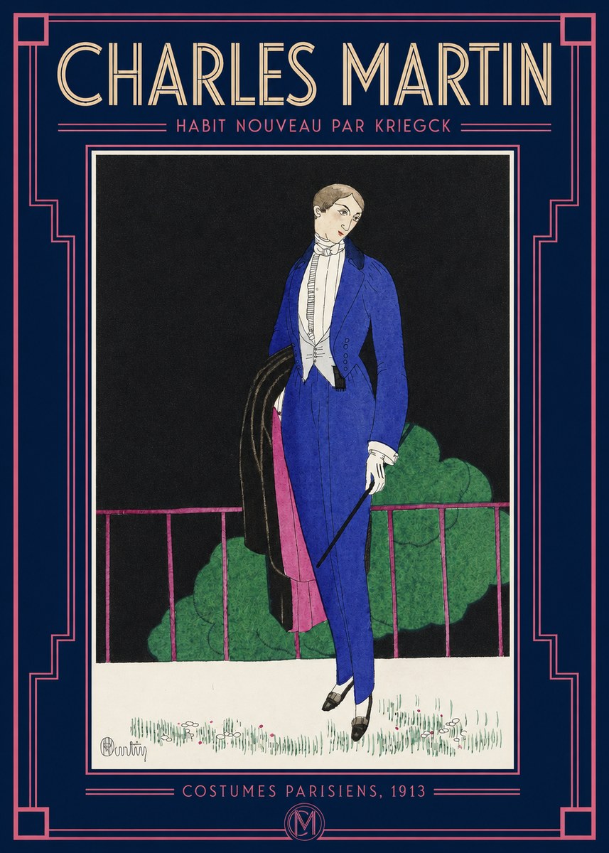 Charles Martin Habit Nouveau Par Kriegk No2 - Poster