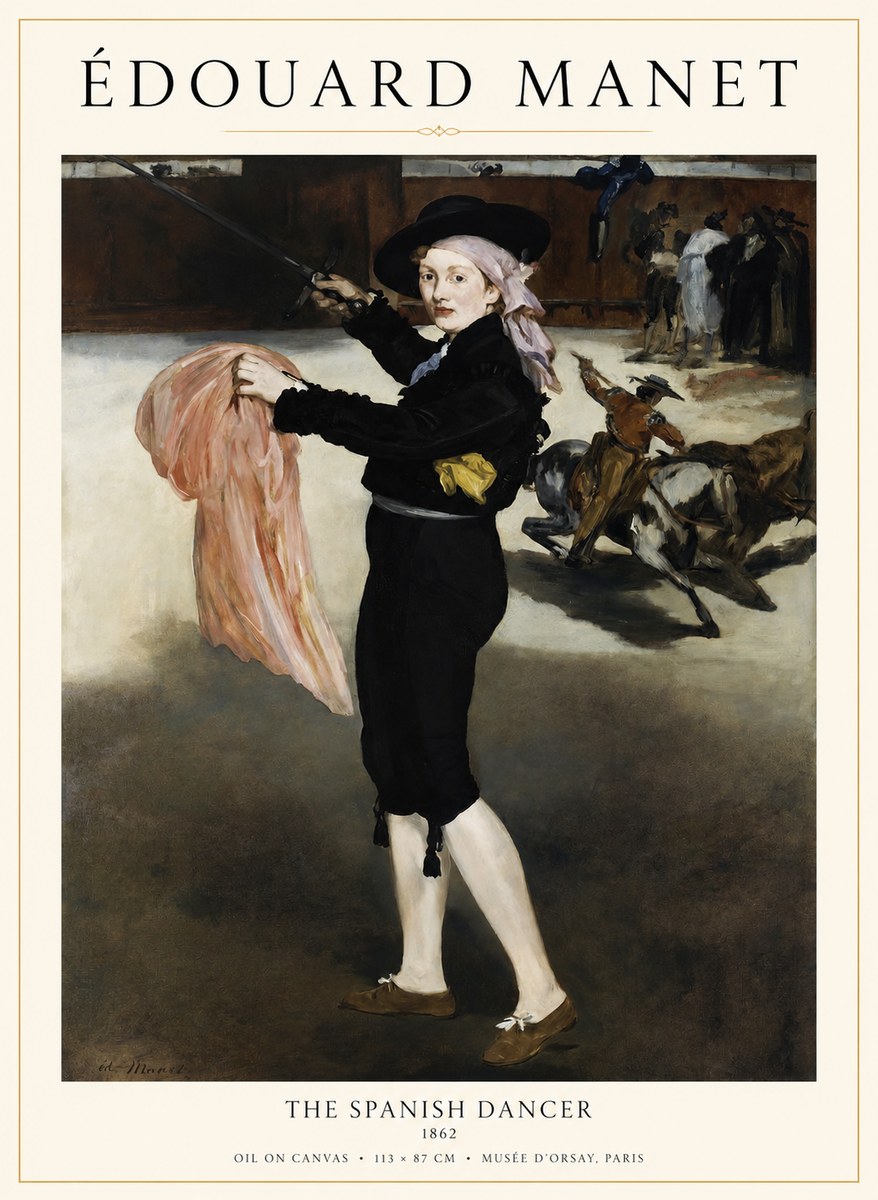Édouard Manet The Little Bullfighter No2 - Poster