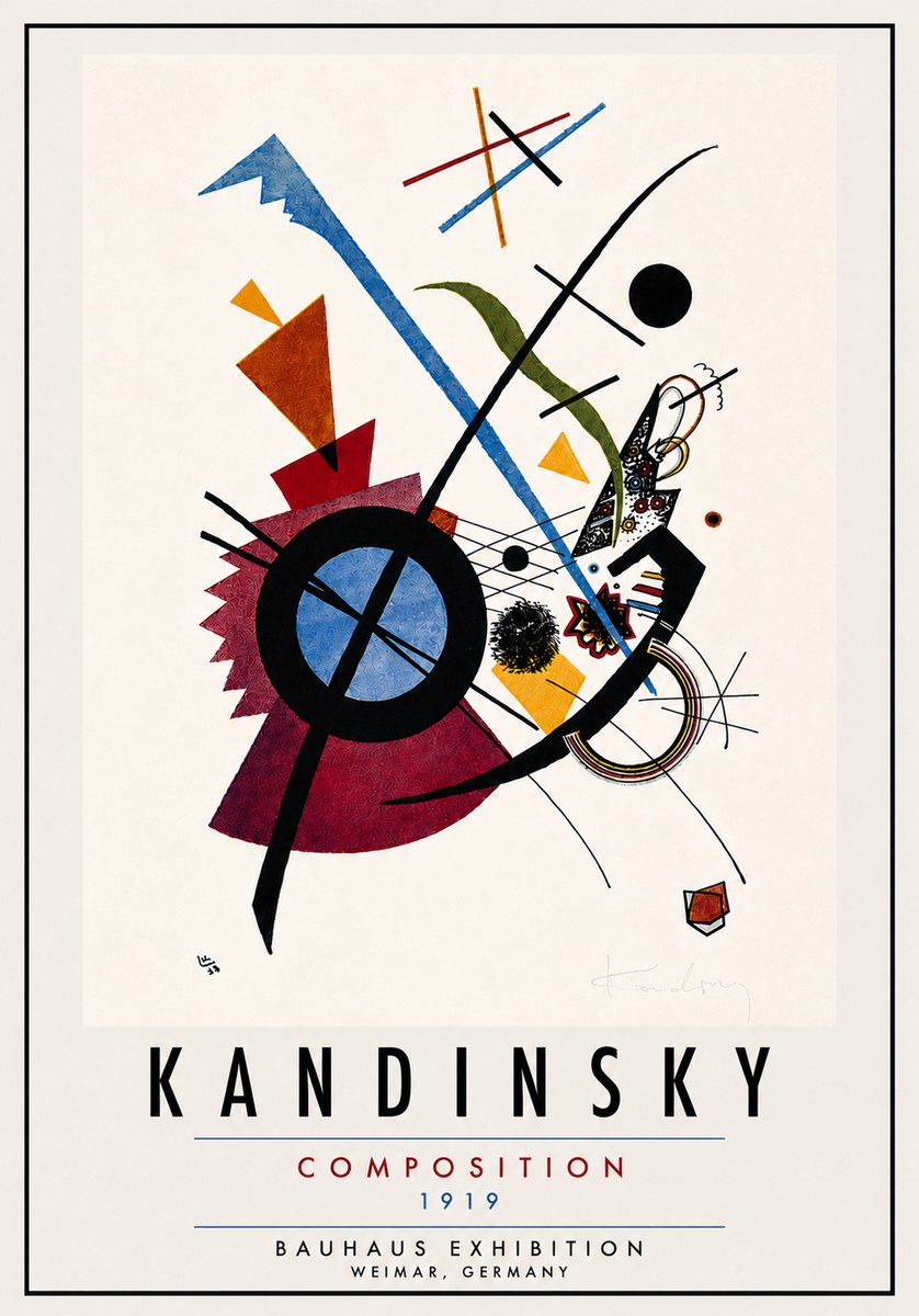 Kandinsky Composition II No6 - Poster