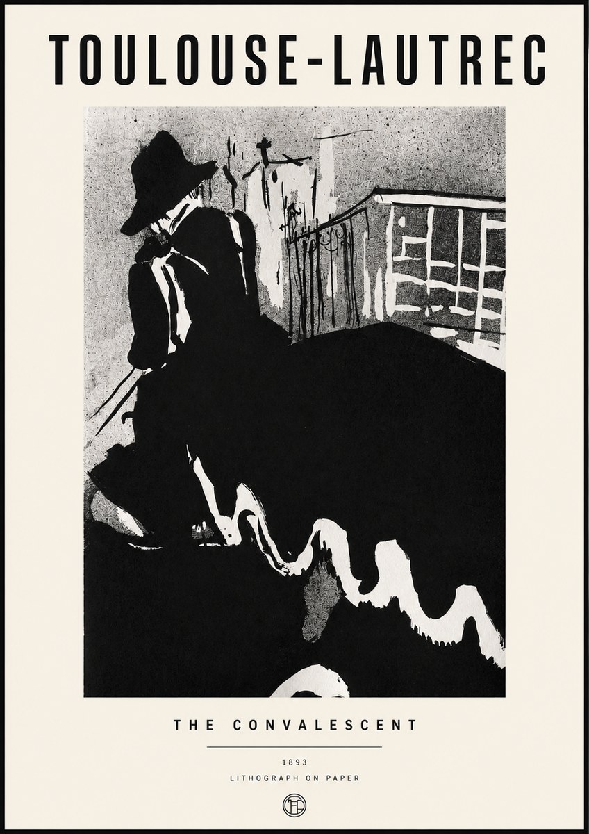 Toulouse-Lautrec The Convalescent No3 - Poster