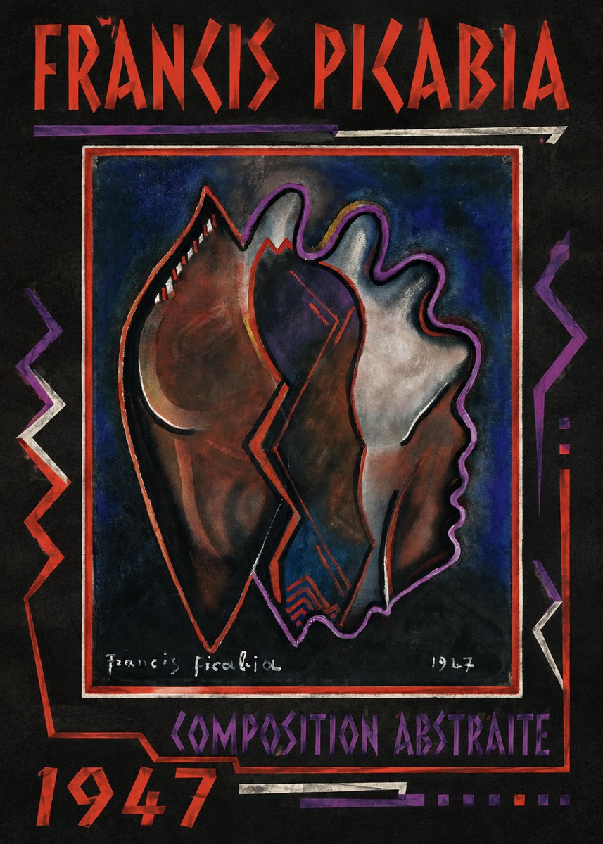 Francis Picabia Composition Abstraite No1 - Poster