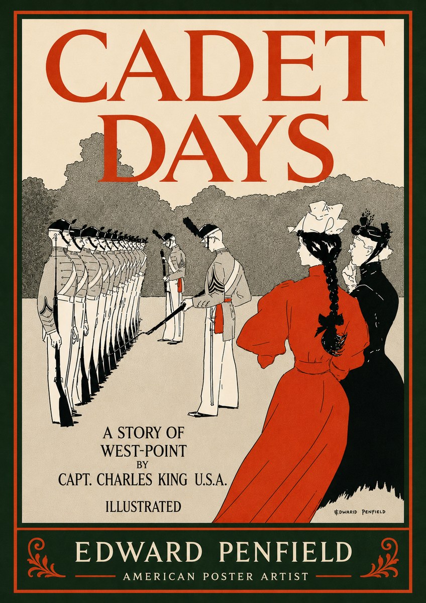 Edward Penfield Cadet Days No5 - Poster