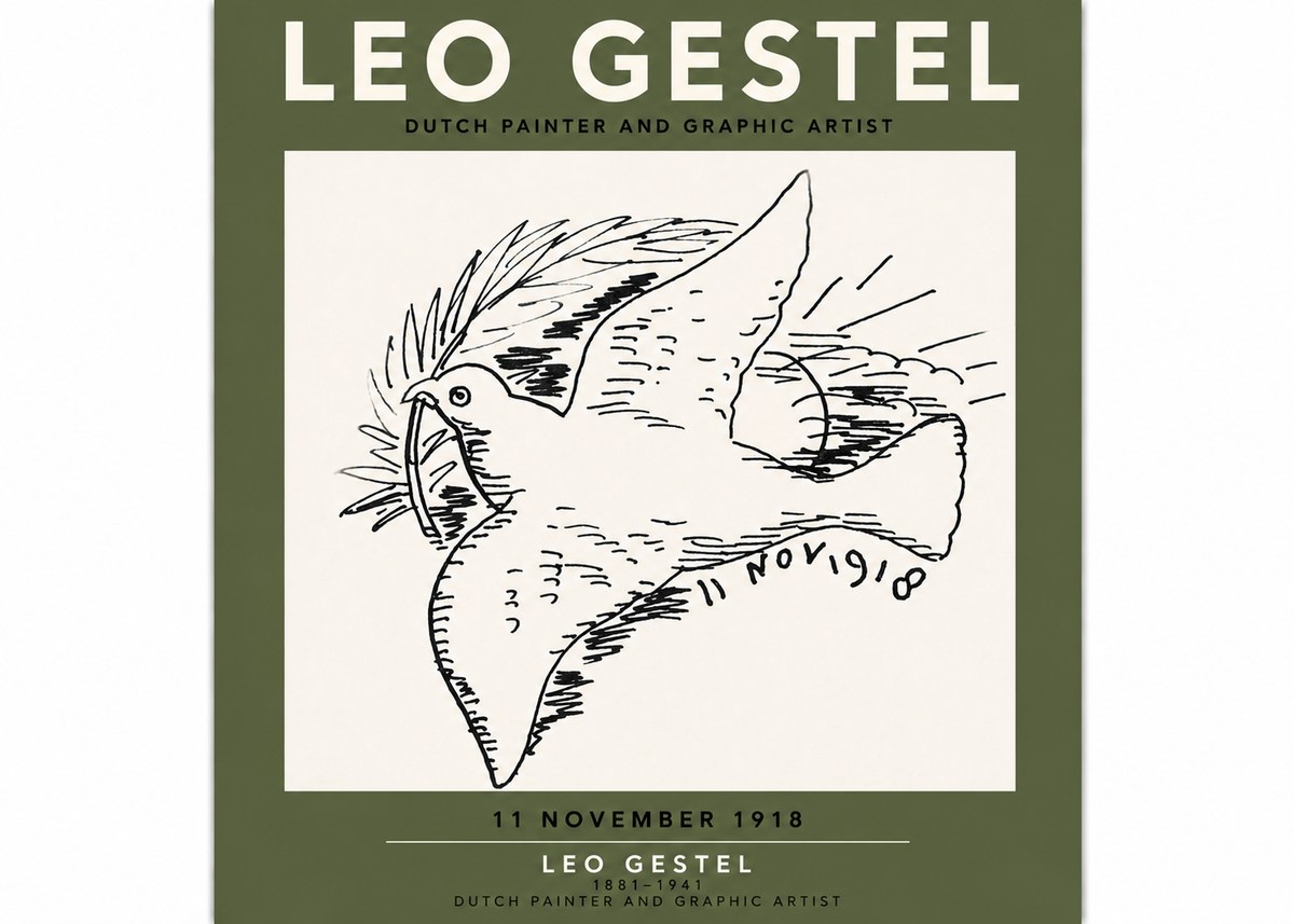 Leo Gestel 11 November 1918 No5 - Poster