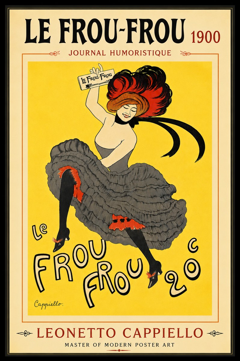 Leonetto Cappiello Le Frou-frou No5 - Poster