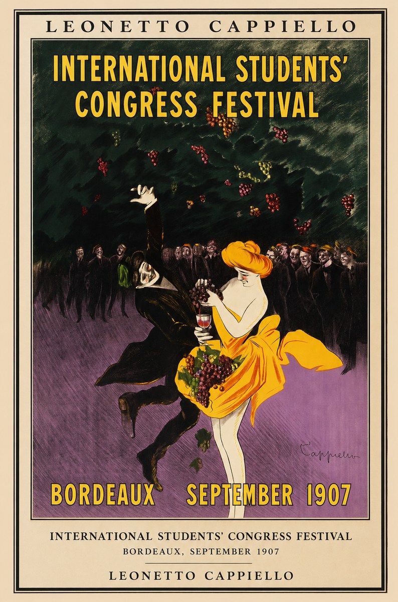 Leonetto Cappiello International Students' Congress Festival No1 - Poster