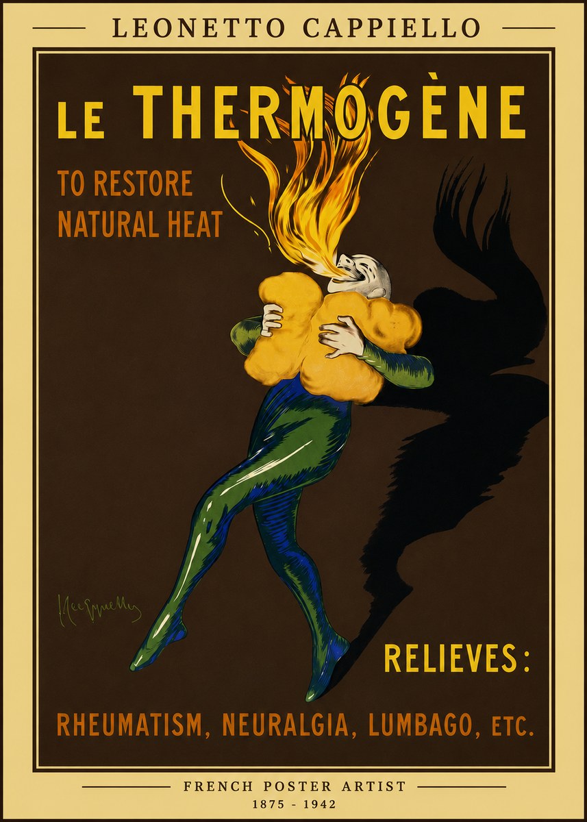 Leonetto Cappiello Le Thermogène No3 - Poster