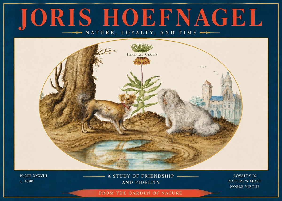Joris Hoefnagel A Study of Friendship and Fidelity No4 - Poster