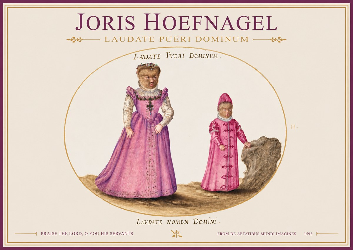 Joris Hoefnagel Laudate Pueri Dominum No1 - Poster
