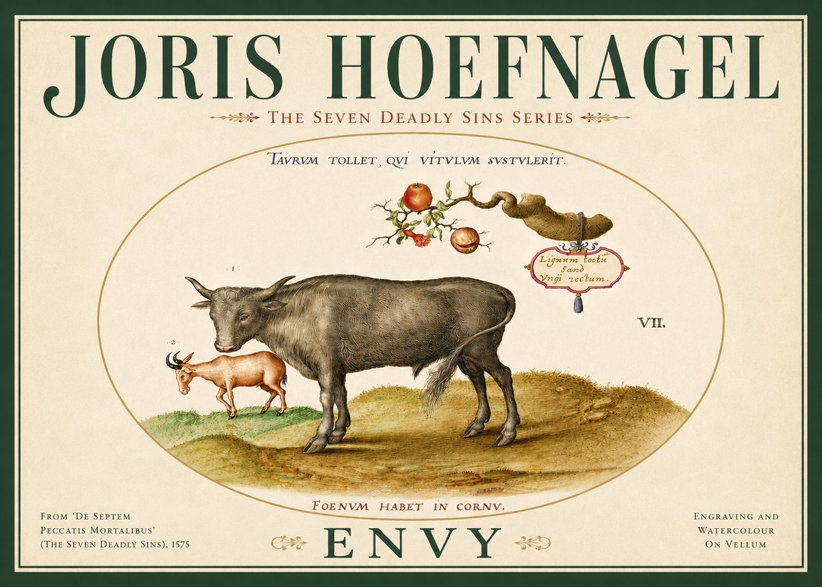 Joris Hoefnagel Envy No5 - Poster