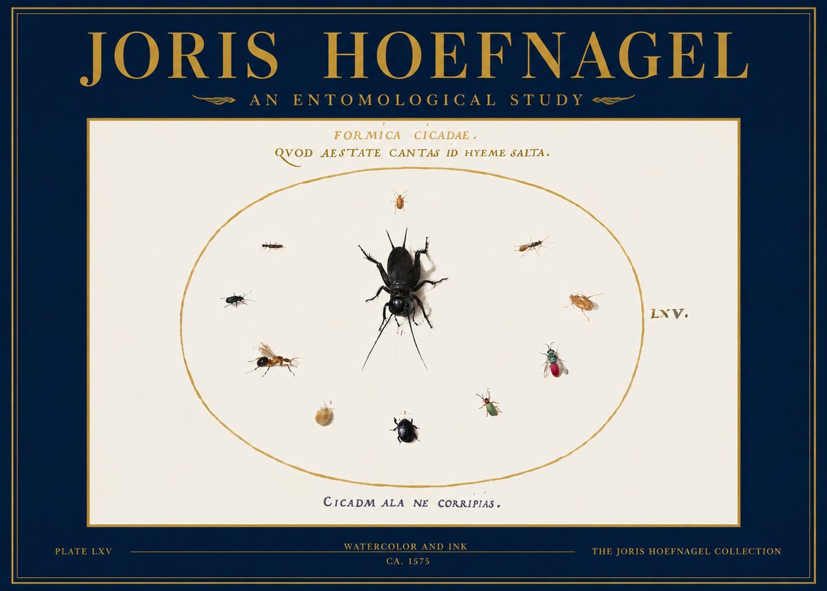 Joris Hoefnagel Formica Cicadae No3 - Poster