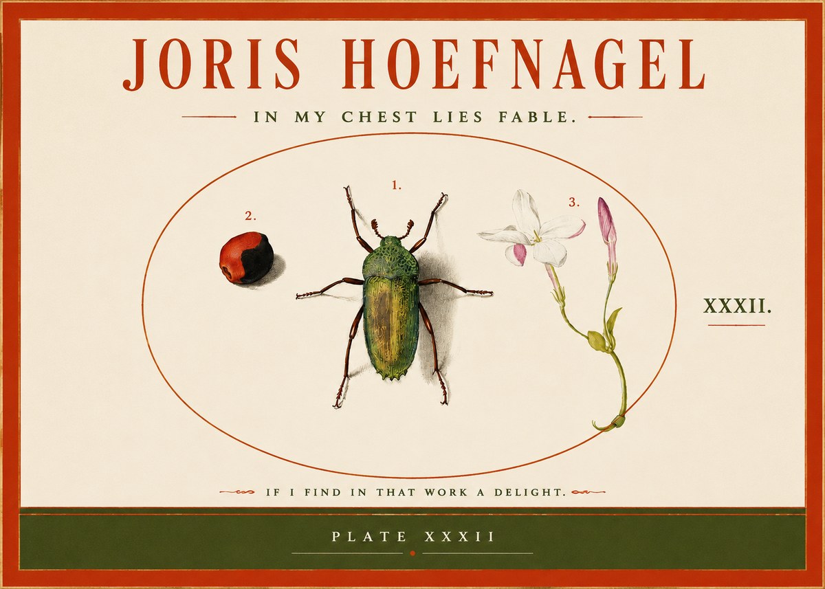 Joris Hoefnagel In My Chest Lies Fable No2 - Poster