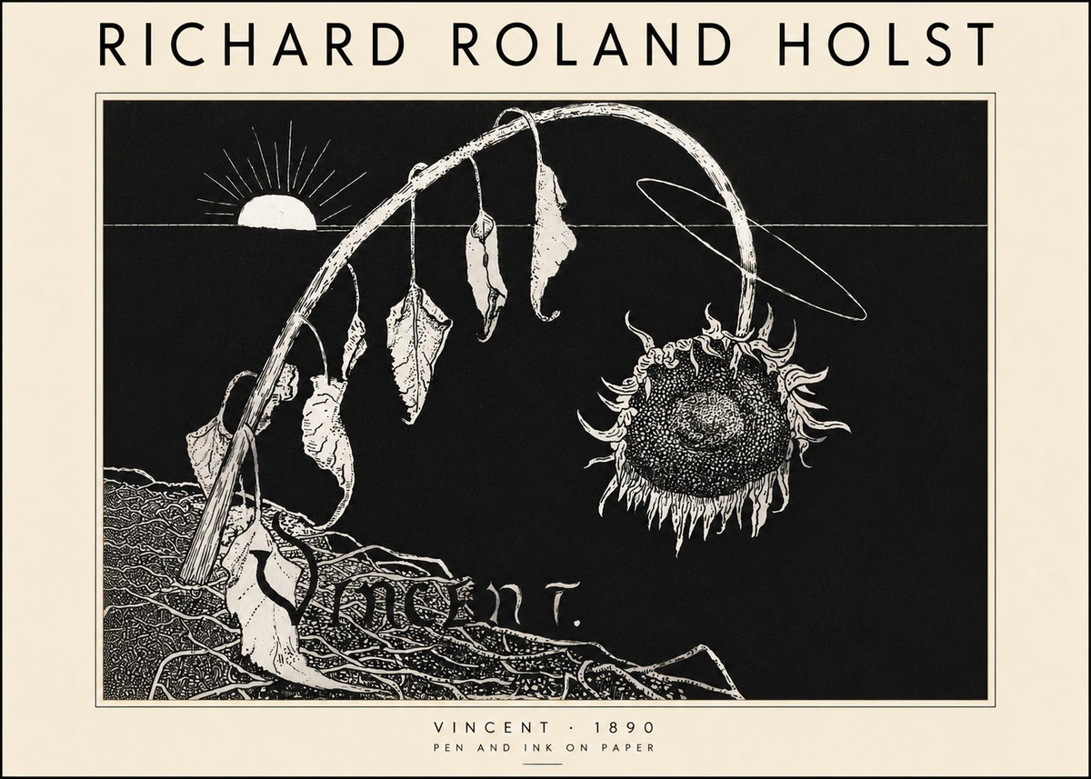 Richard Roland Holst Vincent No5 - Poster