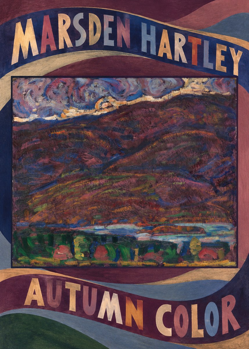 Marsden Hartley Autumn Color No3 - Poster