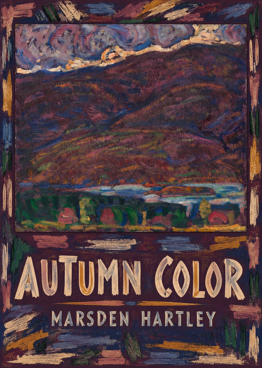 Marsden Hartley Autumn Color No5 - Poster