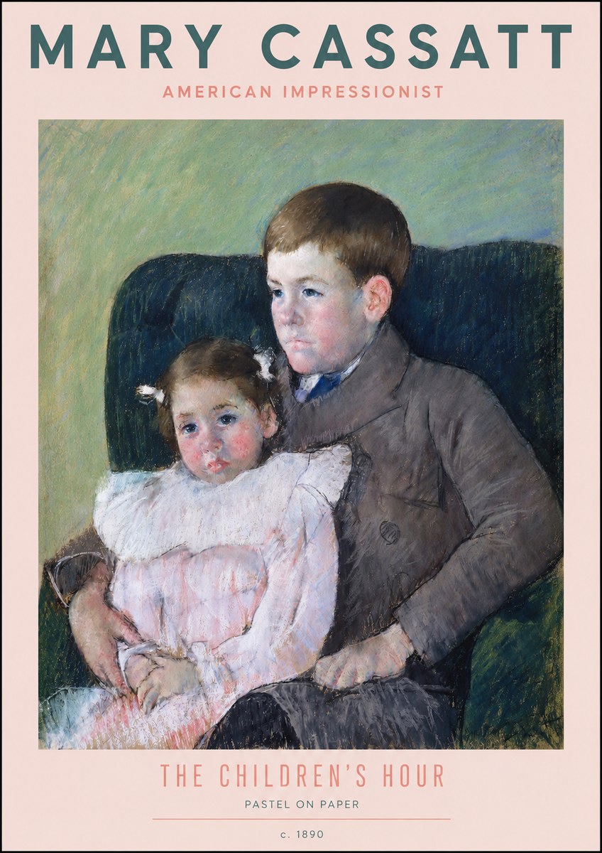 Mary Cassatt The Children's Hour No2 - Poster